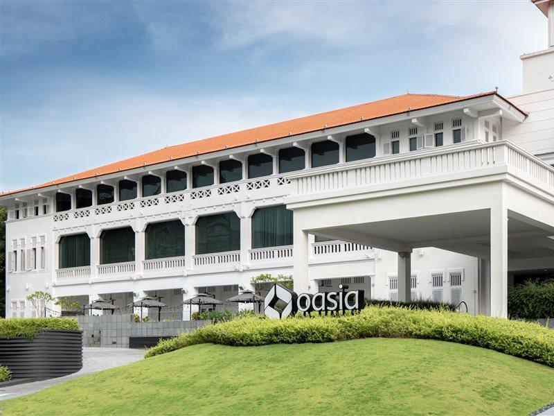 Oasia Resort Sentosa By Far East Hospitality Singapur Exterior foto The main building of the school