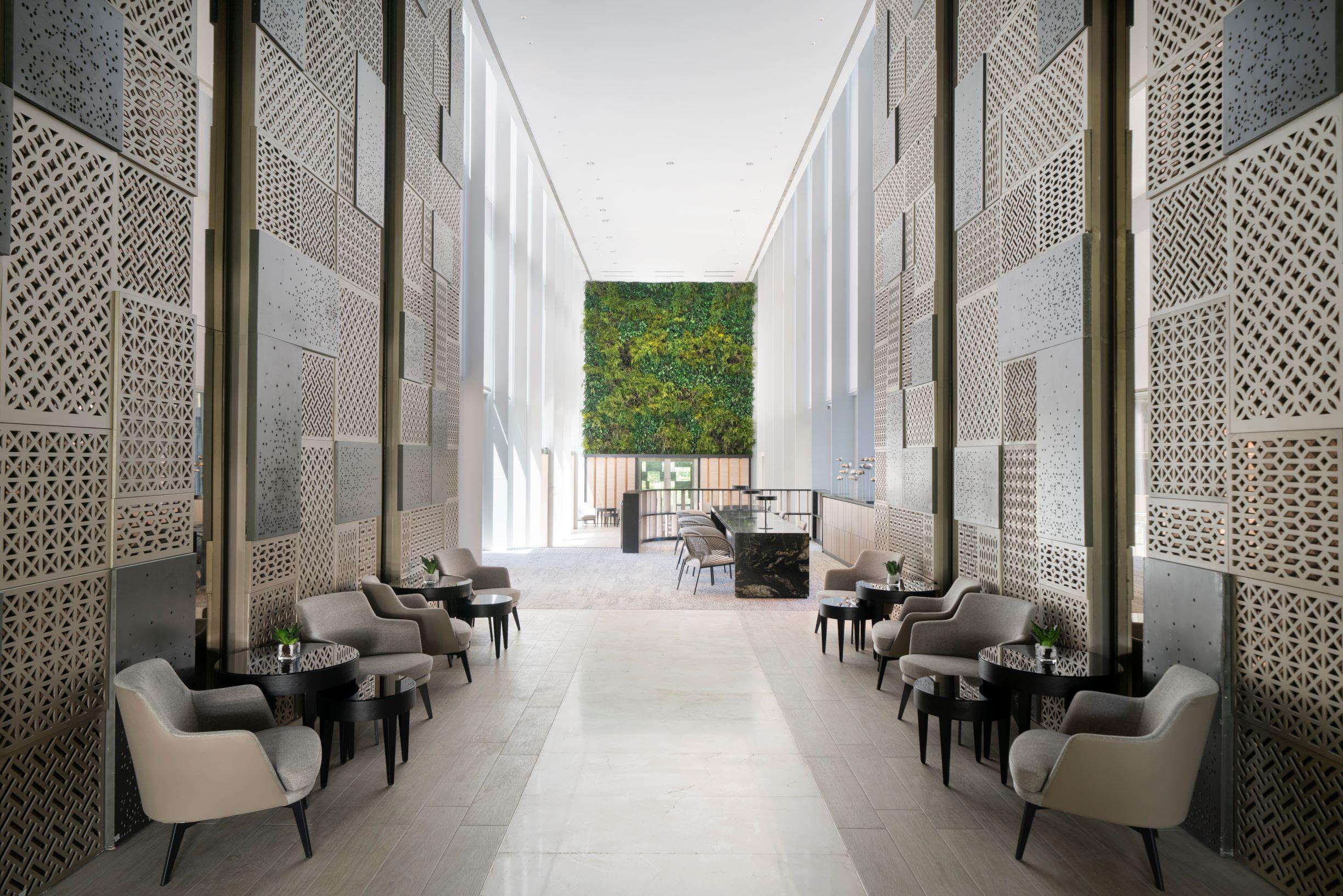 Oasia Resort Sentosa By Far East Hospitality Singapur Exterior foto The lobby of the hotel