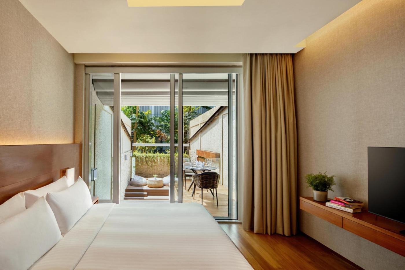 Oasia Resort Sentosa By Far East Hospitality Singapur Exterior foto Deluxe Room with private balcony